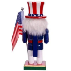 Kurt Adler American Nutcracker -Xmas Decor House Store 035918 Kurt Adler American Nutcracker back 75323.1652212810