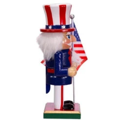 Kurt Adler American Nutcracker -Xmas Decor House Store 035918 Kurt Adler American Nutcracker right 10493.1652212816