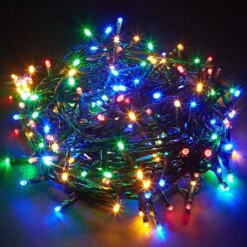 Lumineo 1000 LED Warm White/Multicolor Color Changing Lights Green Wire -Xmas Decor House Store 070918 bunch 29937.1604880884