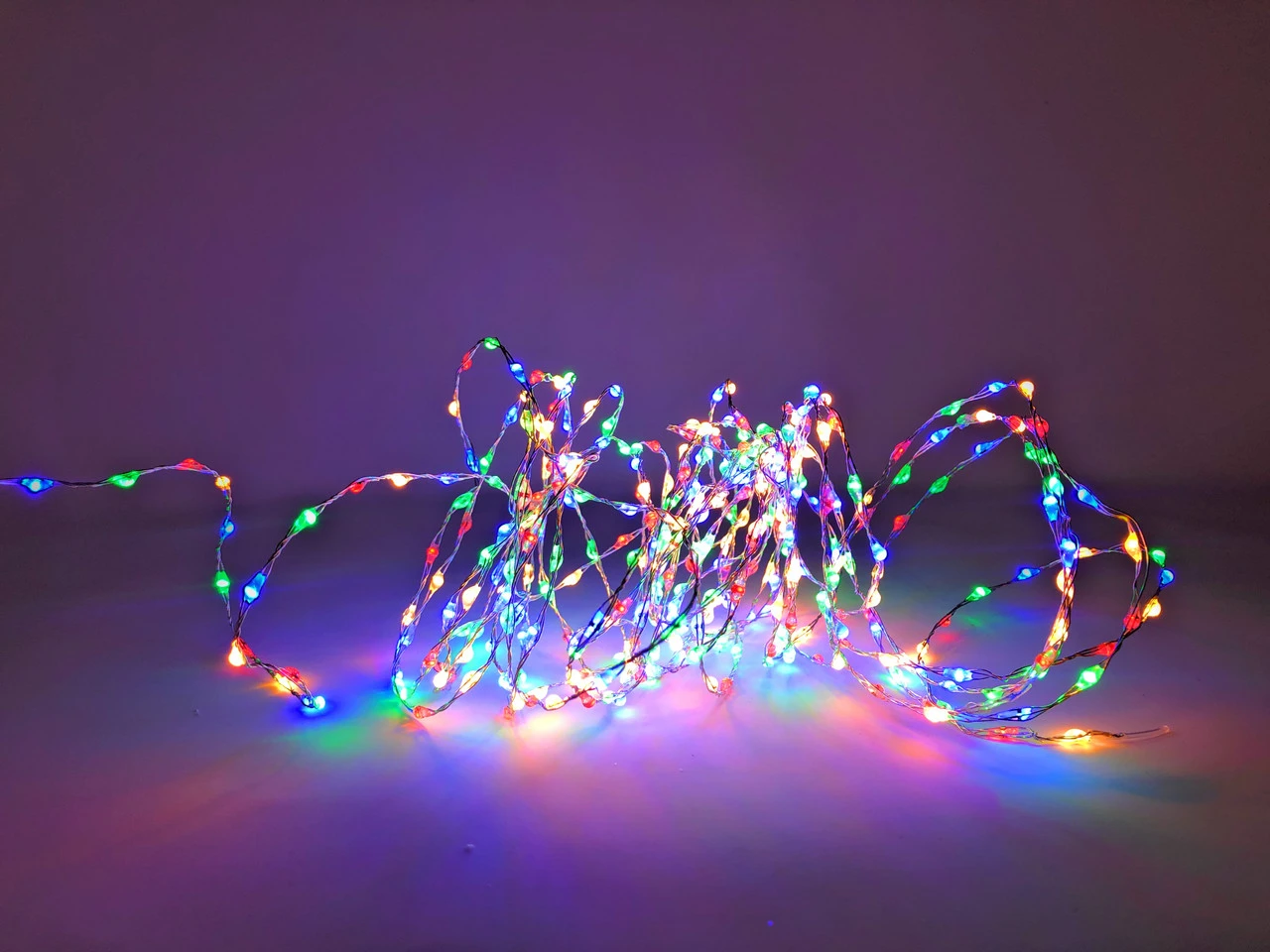 Lumineo 378 Micro LED Multi-Colored LED Lights Silver Wire 2 Lumineo 378 Micro LED Multi-Colored LED Lights Silver Wire - Image 2