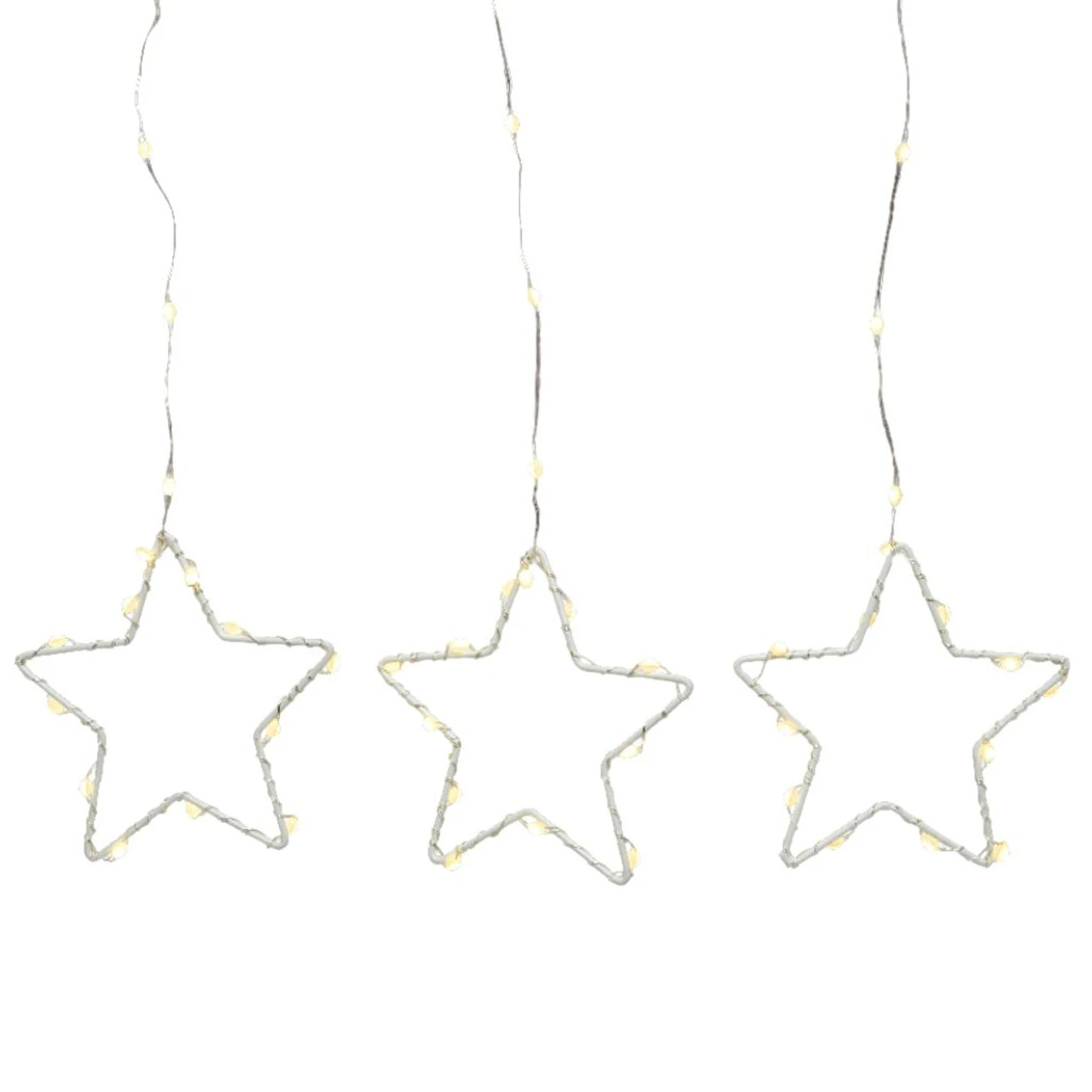 Lumineo Easy Loop System Warm White Micro Wire Silver Star Lights 6 Lumineo Easy Loop System Warm White Micro Wire Silver Star Lights - Image 6