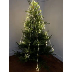 Lumineo Easy Loop System Warm White Micro Wire Silver Star Lights 10 Lumineo Easy Loop System Warm White Micro Wire Silver Star Lights -Xmas Decor House Store 073370 648 LED Warm White Silver Star Lights tree 90527.1667565915
