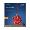 Lumineo Micro LED Red Glass 12 Pointed Star