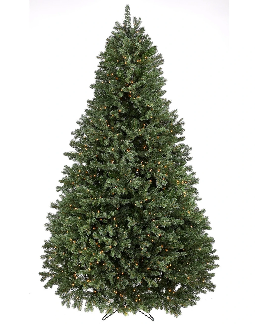 Lit Colorado Spruce Christmas Tree 7.5' X 54D 1000 LEDs Warm White Glow 1935 Branch Tips 1 Lit Colorado Spruce Christmas Tree 7.5' X 54D 1000 LEDs Warm White Glow 1935 Branch Tips
