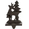 Moose Christmas Stocking Holder Made From Metal