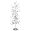 19.75" Silver Bead Branch Christmas Tree