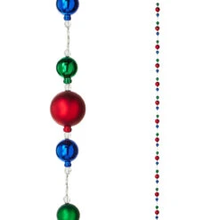Red, Blue And Green Classic Ball Garland