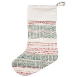 Cozy Nordic Christmas Stocking