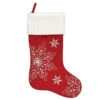 Snowy Holiday Stocking