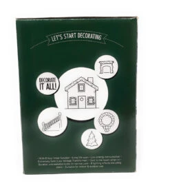 Lumineo 1512 LED Cool White Cluster Lights Green Wire 9 Lumineo 1512 LED Cool White Cluster Lights Green Wire -Xmas Decor House Store 1512 cool cluster side 58593.1637453501