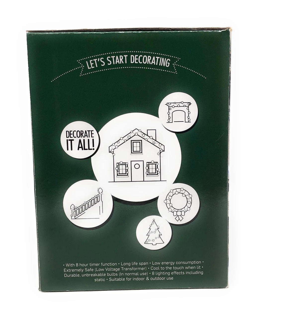 Lumineo 1512 LED Cool White Cluster Lights Green Wire 4 Lumineo 1512 LED Cool White Cluster Lights Green Wire - Image 4