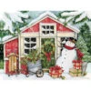 Snowman Farmhouse Card Set