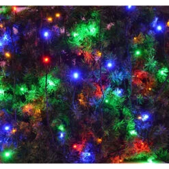 Lumineo 48 LED Multi-Colored Twinkle Lights On Black Wire -Xmas Decor House Store 1 497166 3 rev 98898.1544128720