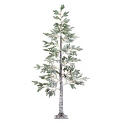 Lumineo 312 Warm White LED Snowy Pine Tree