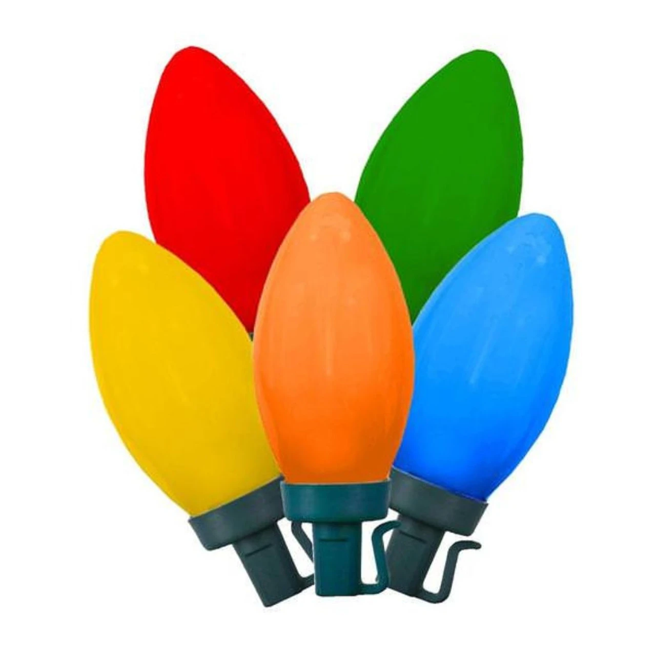 25 LED Super Bright Multicolor C9-Style Lights