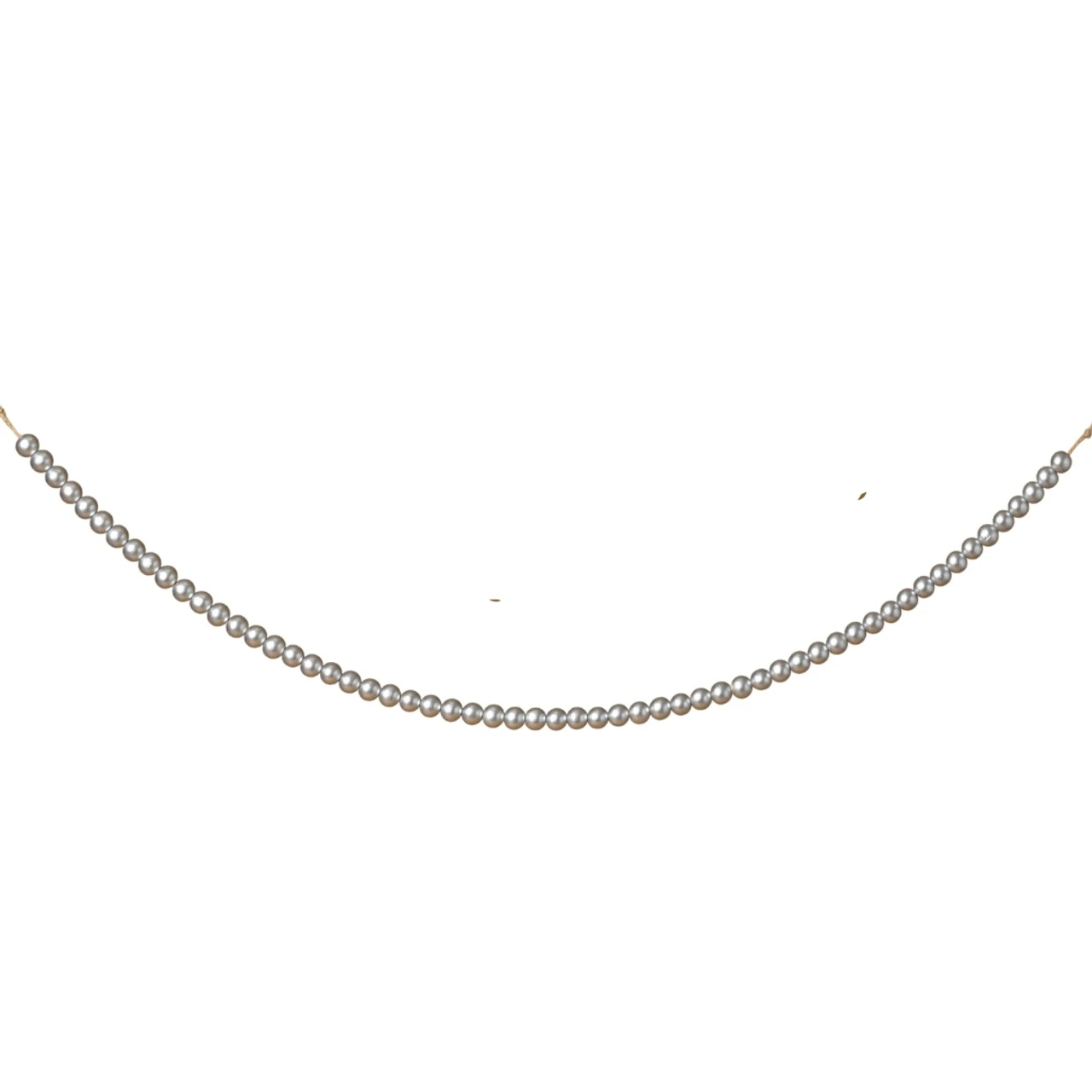 Silver Beaded Garland 1 Silver Beaded Garland