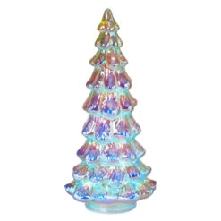Large Iridescent Glass Tree