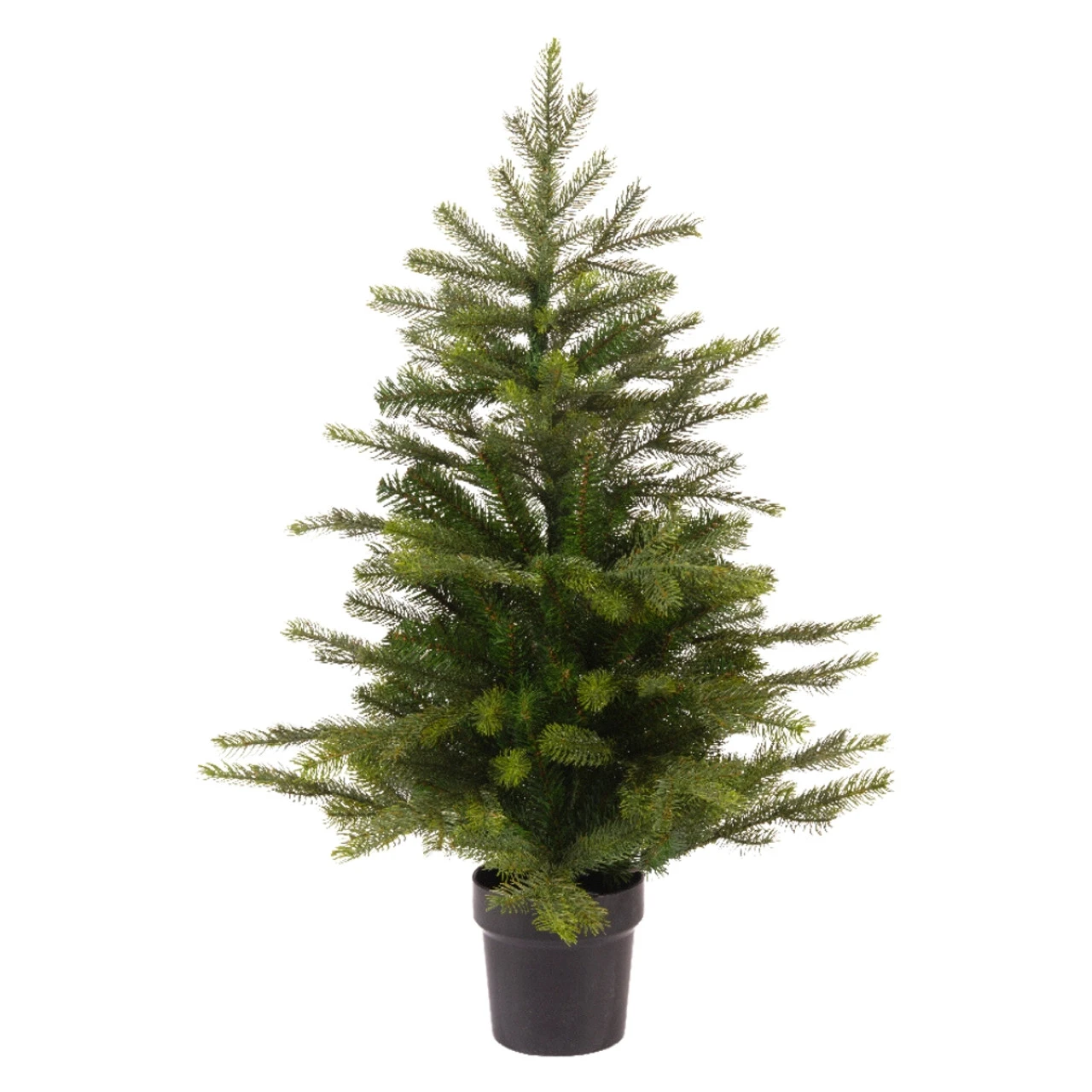 35.5 Inch Unlit Grandis Pine Potted Tree 1 35.5 Inch Unlit Grandis Pine Potted Tree