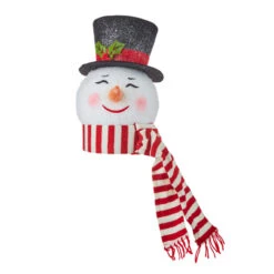 13.5" Snowman Head Tree Topper
