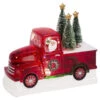 LED Santa Driving Truck Water Shimmer