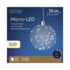 Lumineo 30 Micro LED Warm White Lights Hanging Ball