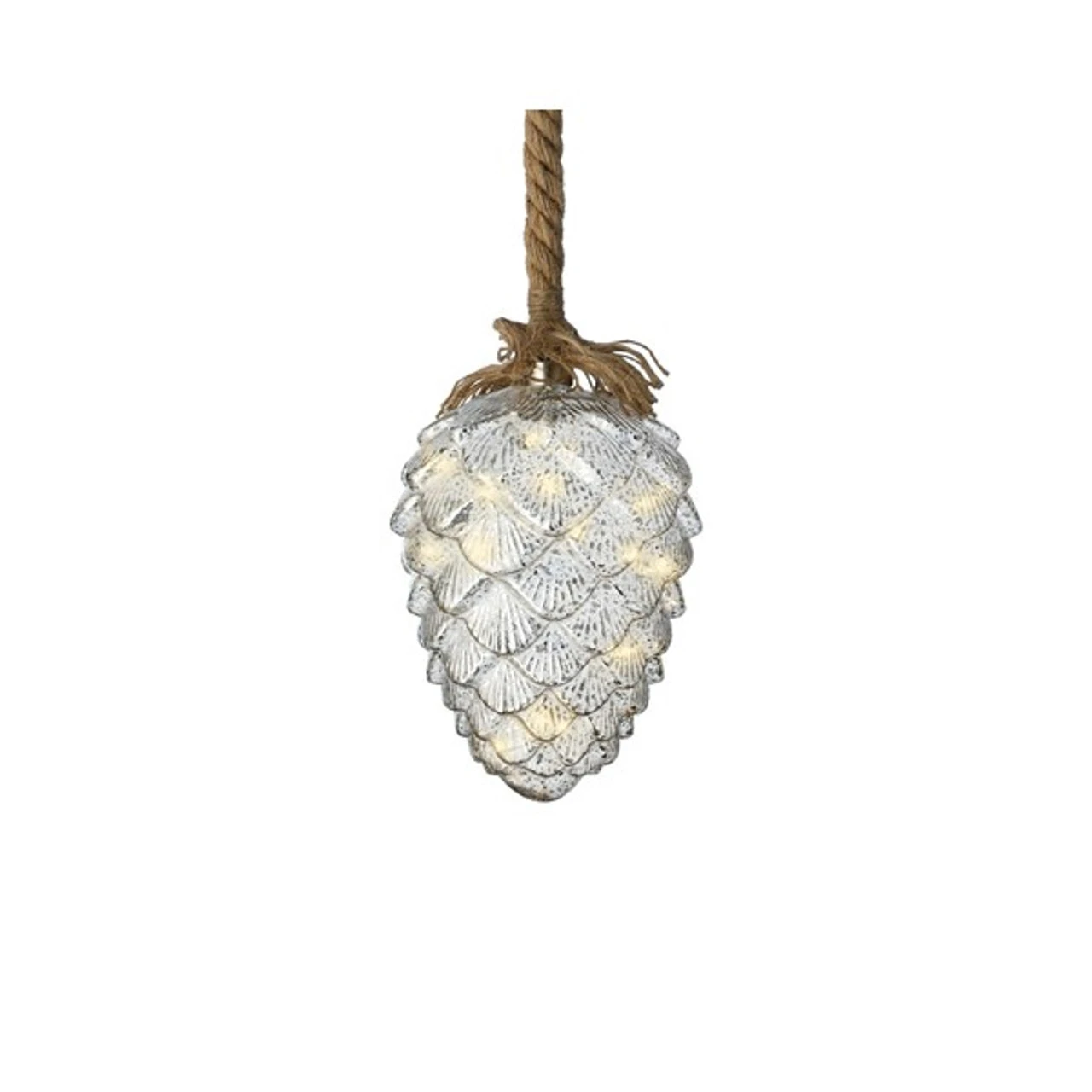 8" Pine Cone Shaped Rope Light 1 8" Pine Cone Shaped Rope Light
