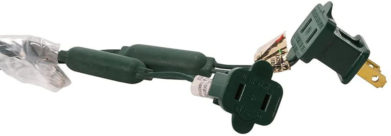 Kurt Adler 50 LED 5MM Warm White Twinkle Lights Green Wire 3 Kurt Adler 50 LED 5MM Warm White Twinkle Lights Green Wire - Image 3