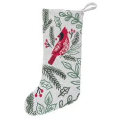 Cardinal Knit Stocking