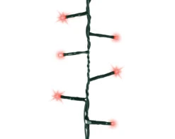 Lumineo 750 LED Red Compact Lights On Green Wire 6 Lumineo 750 LED Red Compact Lights On Green Wire -Xmas Decor House Store 780944 red lights 39026.1604005767