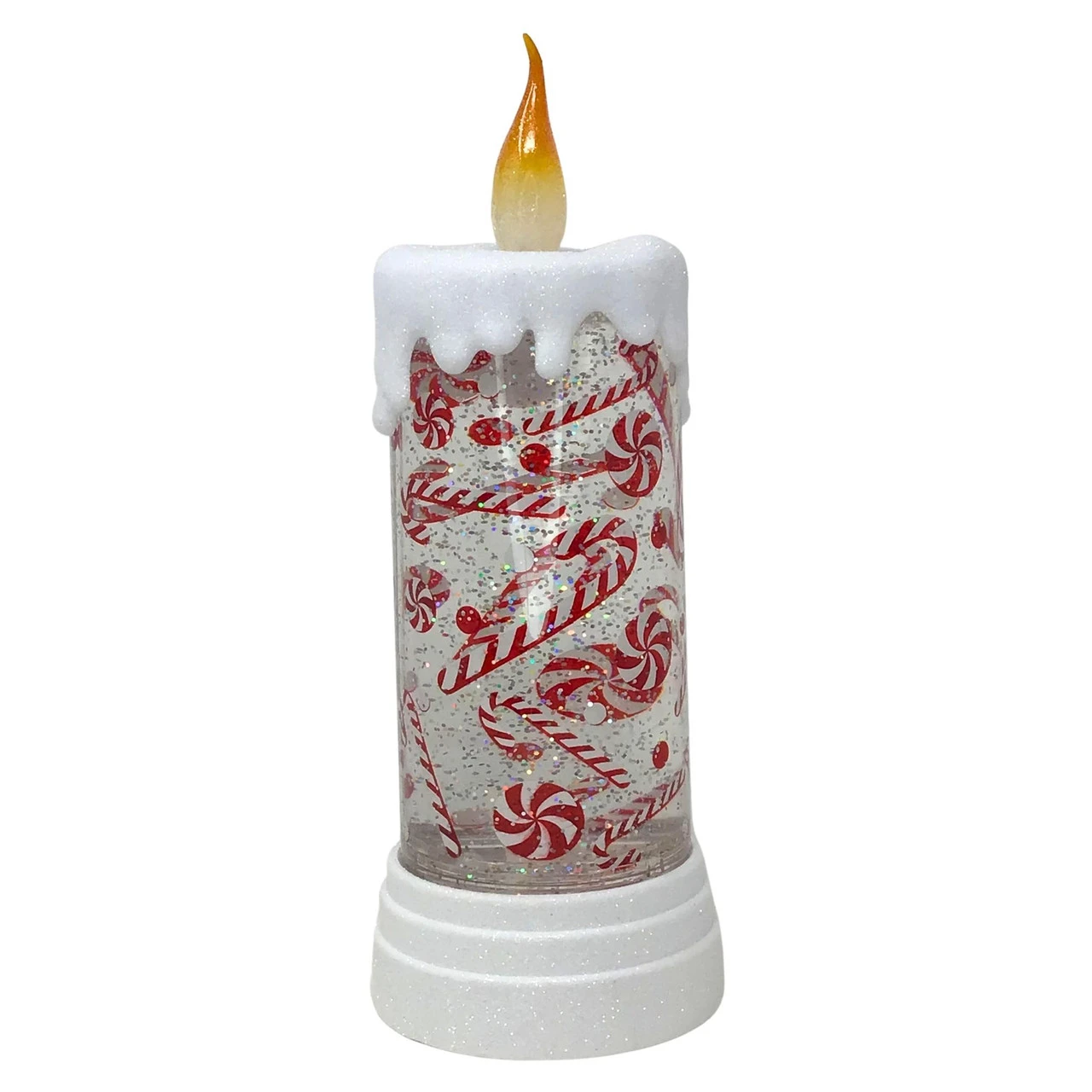 Candy Cane Candle Water Shimmer 1 Candy Cane Candle Water Shimmer