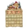 Christmas Village LED Wood Advent Calendar