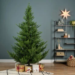 Everlands Unlit 7 Foot Norway Spruce Tree 9 Everlands Unlit 7 Foot Norway Spruce Tree -Xmas Decor House Store Everlands Unlit 7 Foot Norway Spruce Tree 4 26929.1694714941