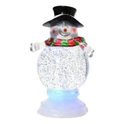 LED Snowman Water Spinner