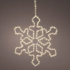 Lumineo 220 LED Warm White Metal Frame Snowflake -Xmas Decor House Store Lumineo 220 LED Warm White Metal Frame Snowflake 2 46420.1694702503