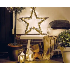 Lumineo 96 LED Warm White Twinkle Lights Black Wire -Xmas Decor House Store Lumineo battery 96 pic 2 44996.1541270813