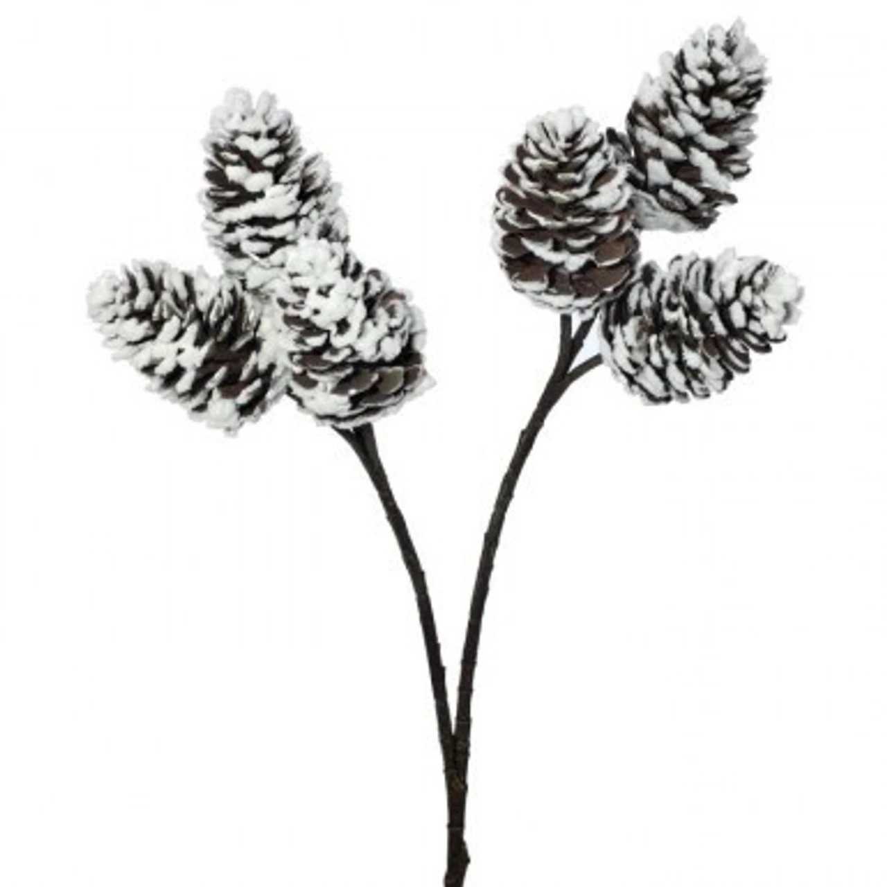 32" Ice Pinecone Spray 1 32" Ice Pinecone Spray