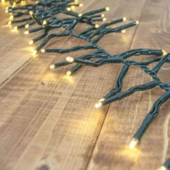 Lumineo 1512 LED Warm White Cluster Lights Green Wire -Xmas Decor House Store SFW cluster 3 web 99432.1542498244