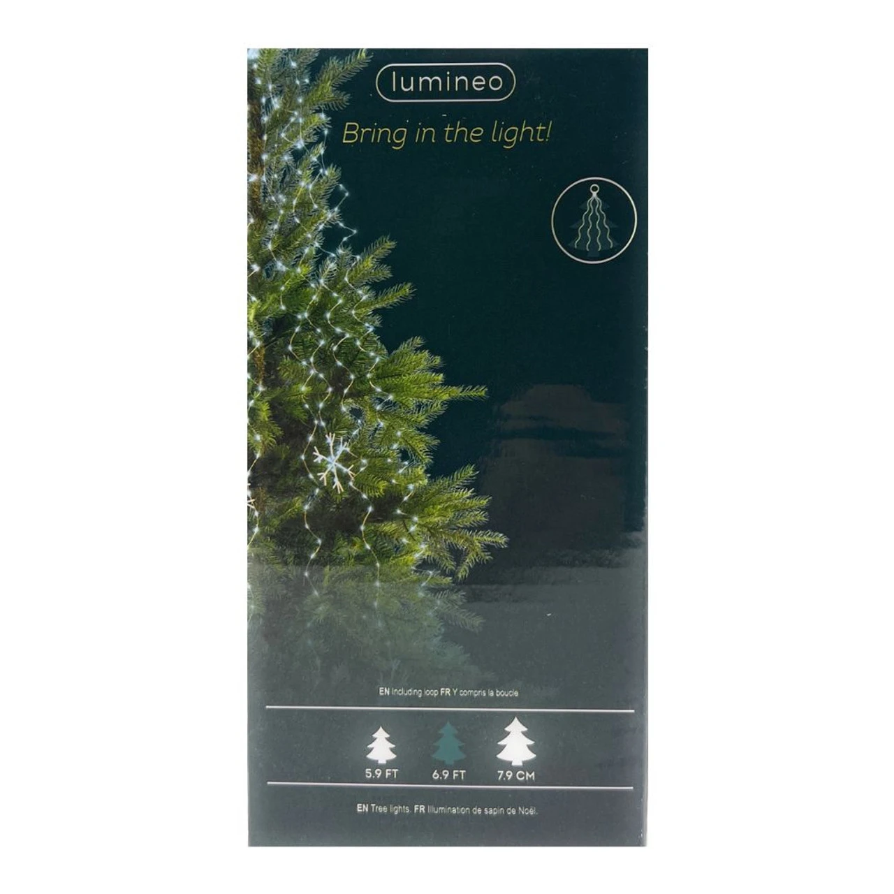 Lumineo 648 LED Cool White Silver Snowflake Lights 3 Lumineo 648 LED Cool White Silver Snowflake Lights - Image 3