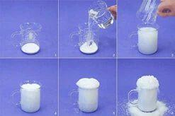 INSTANT SNOW TO GO! REAL LOOKING SNOW IN A JAR! -Xmas Decor House Store SNOW TO GO USE3 79311.1541627156