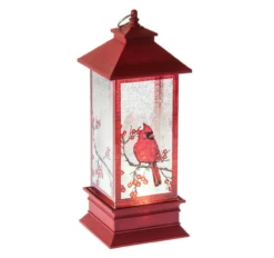 LED Cardinal Lantern
