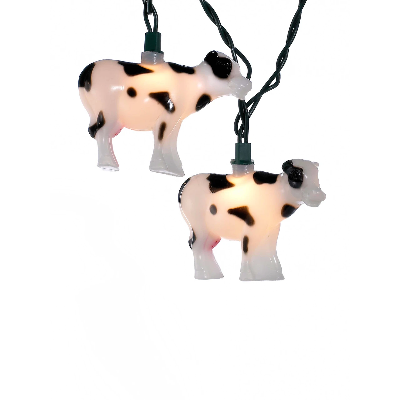 Kurt Adler UL 10-Light Cow Light Set 1 Kurt Adler UL 10-Light Cow Light Set