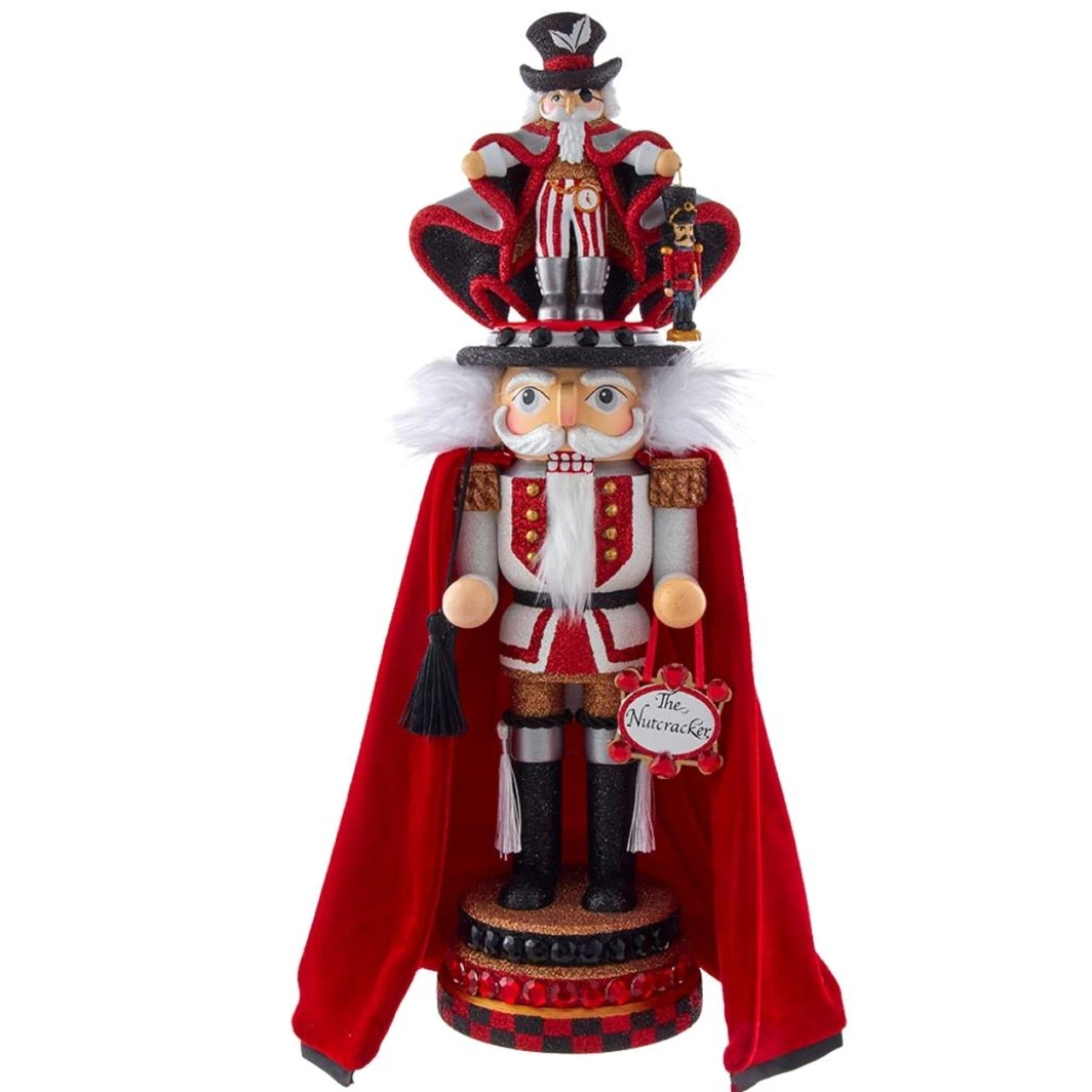Kurt Adler Hollywood Nutcrackers™ Drosselmeyer Hat Nutcracker 1 Kurt Adler Hollywood Nutcrackers™ Drosselmeyer Hat Nutcracker