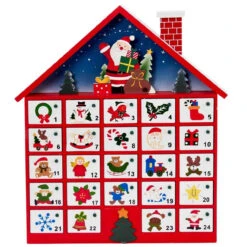 Kurt Adler Wooden Advent Calendar