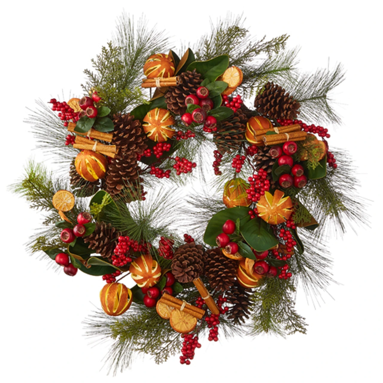 Holiday Spice 24" Holiday Spice Wreath 1 Holiday Spice 24" Holiday Spice Wreath