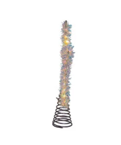 Kurt Adler Lighted Treetopper, Silver 8 Kurt Adler Lighted Treetopper, Silver -Xmas Decor House Store ad1022ww 02 20496.1626714004