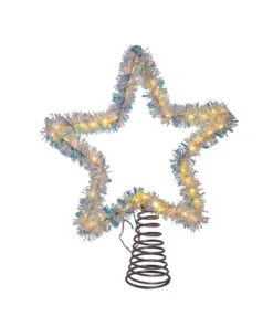 Kurt Adler Lighted Treetopper, Silver 9 Kurt Adler Lighted Treetopper, Silver -Xmas Decor House Store ad1022ww 03 43314.1626714006