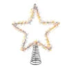 Kurt Adler Lighted Treetopper, Silver