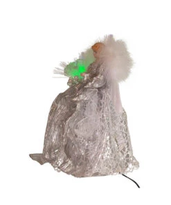 Kurt Adler Fiber Optic LED Silver Angel Treetop 10 Kurt Adler Fiber Optic LED Silver Angel Treetop -Xmas Decor House Store ad2001 04 61227.1626714682