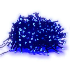Lumineo 500 LED Compact Color Changing Lights Green Wire -Xmas Decor House Store blue led light 37809.1604021962