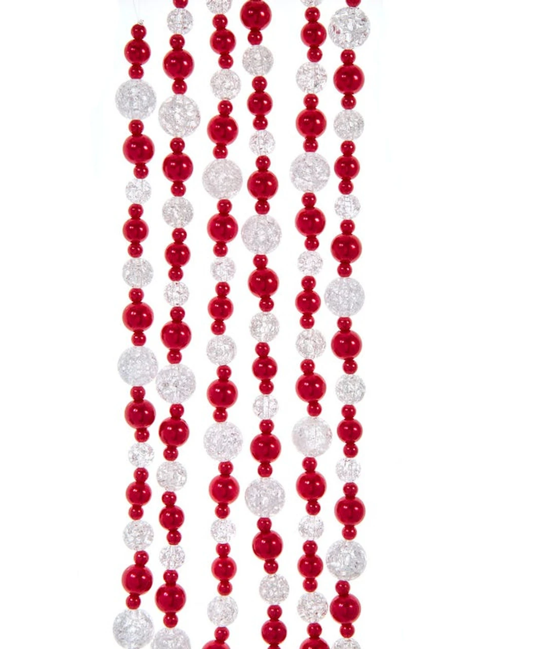 Kurt Adler Red Bead Garland 1 Kurt Adler Red Bead Garland